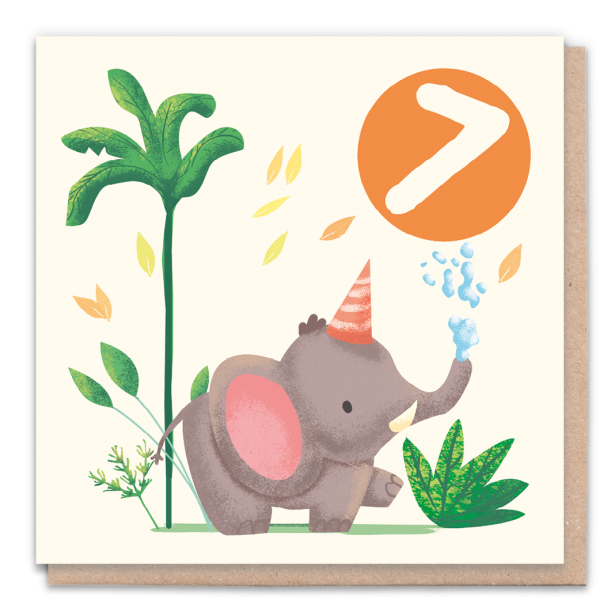 Postal Ecológico Elefante nº7