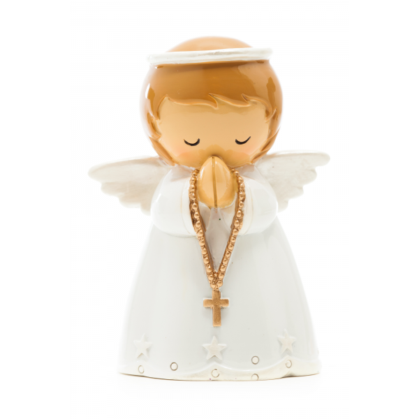 Figura Anjo da Guarda Branco - 12cm Figura Anjo da Guarda Branco - 12cm
