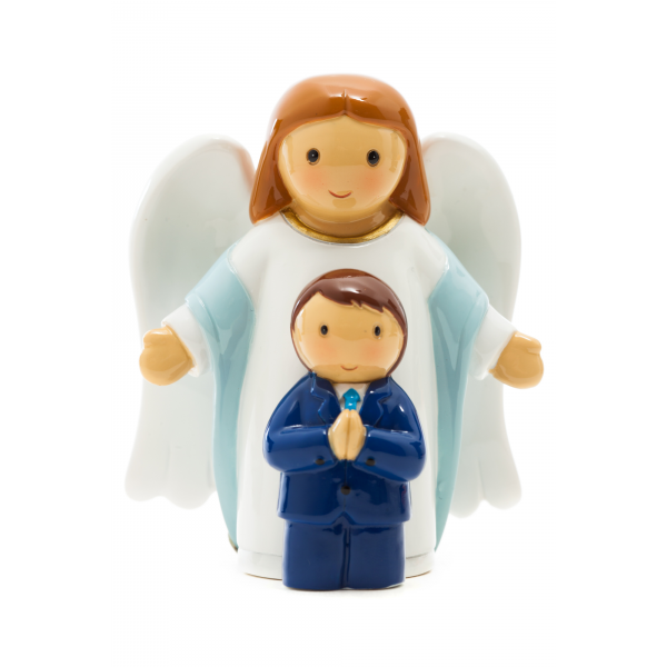 Figura Anjo da Guarda Comunhão Menino