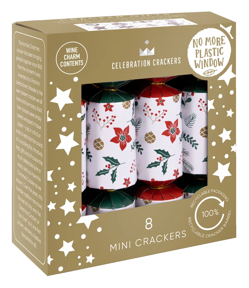 Crackers Mini Christmas Emblems