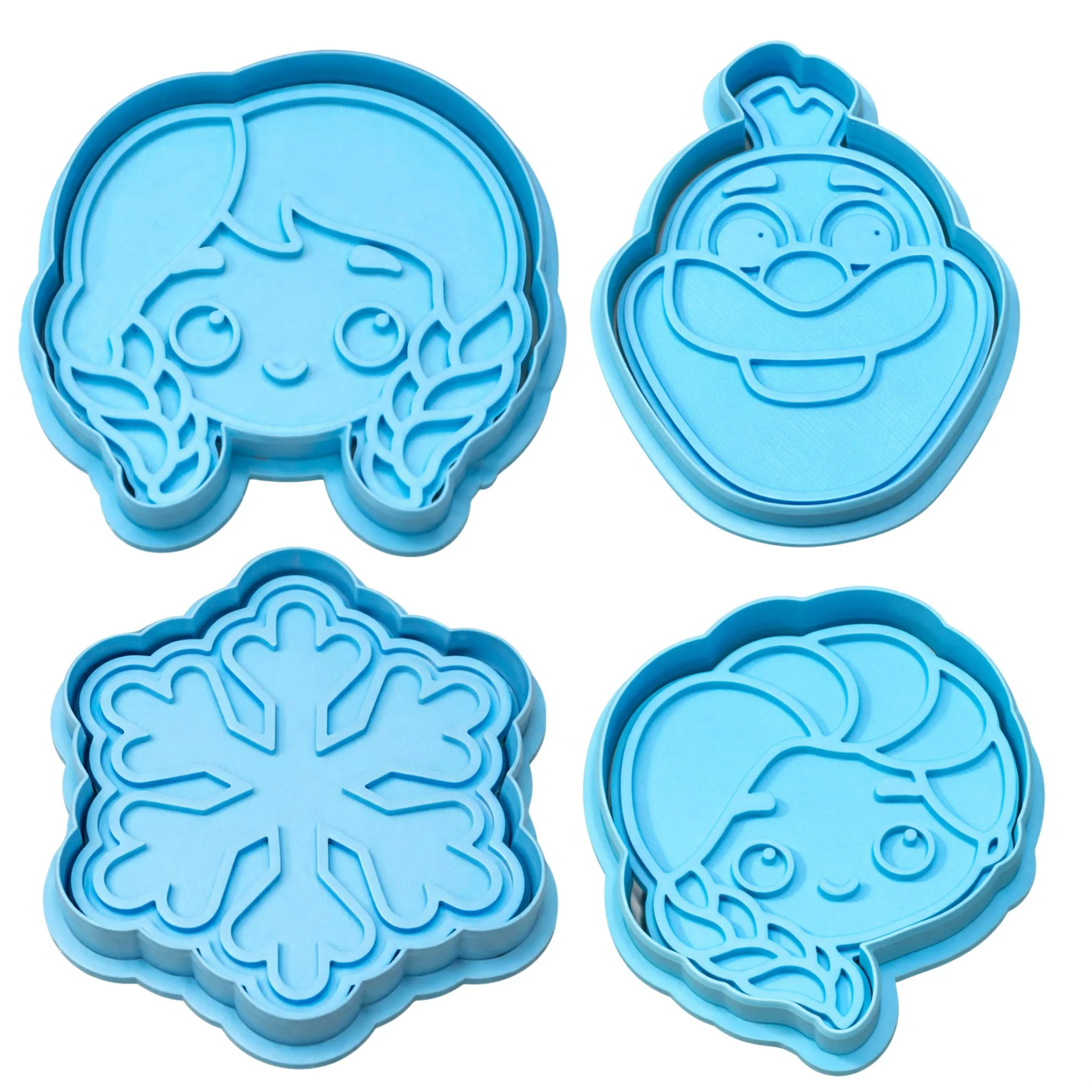 4 Mini Cortadores Frozen