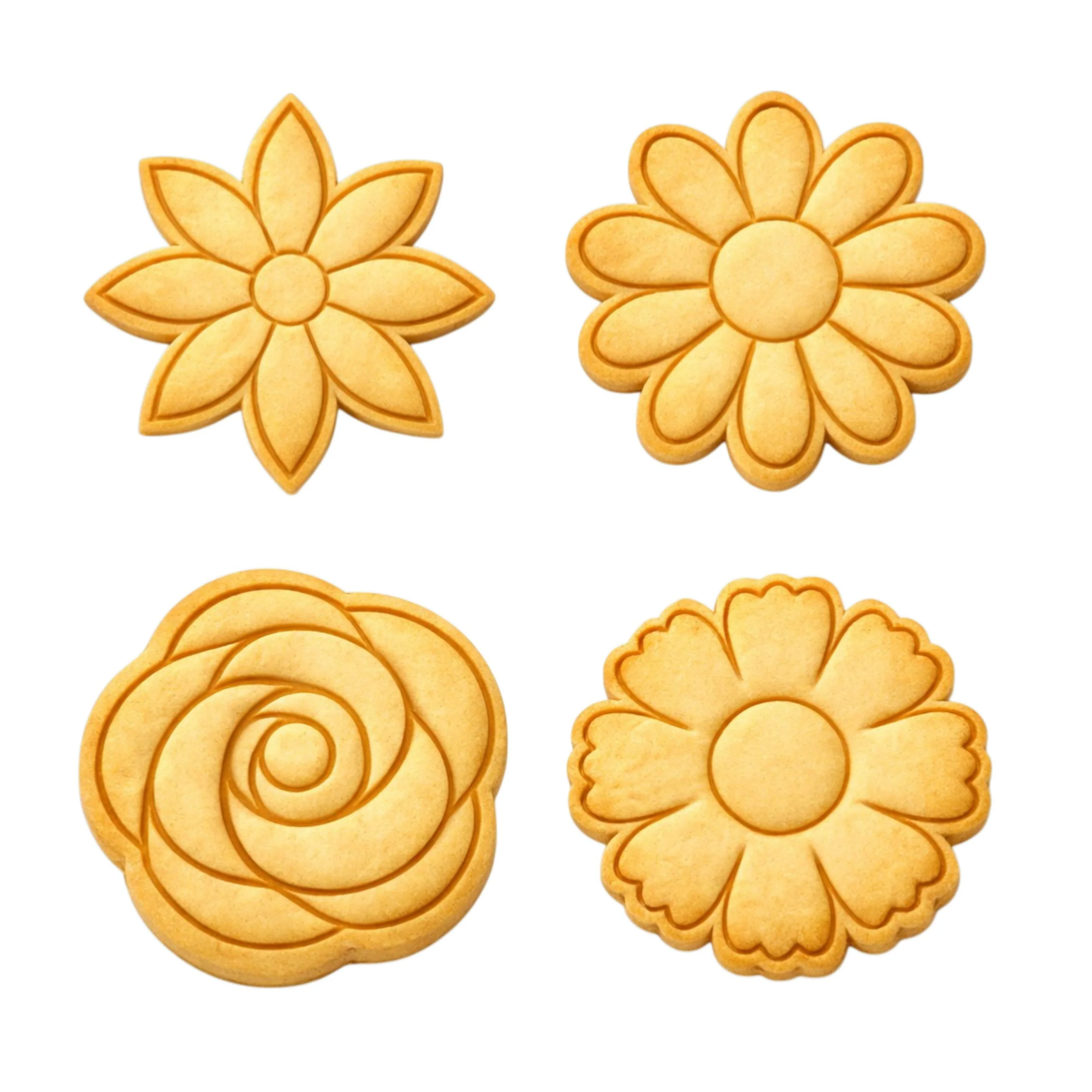 4 Mini Cortadores Flores 2