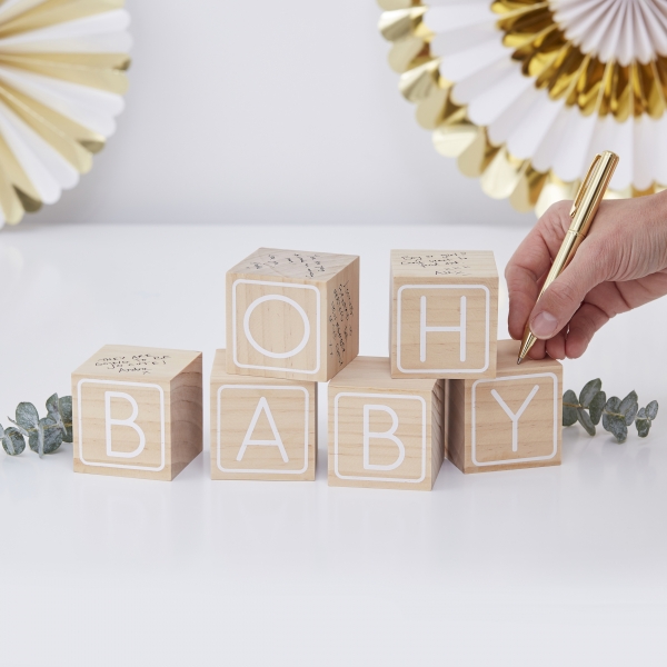 Guest Book Cubos Bebé Oh Baby! Guest Book Cubos Bebé Oh Baby!
