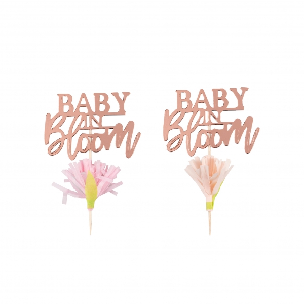 Toppers Baby in Bloom Rose Gold Toppers Baby in Bloom Rose Gold