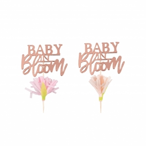 Toppers Baby in Bloom Rose Gold