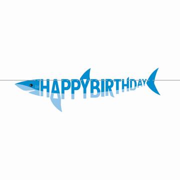 Faixa Happy Birthday Tubarões
