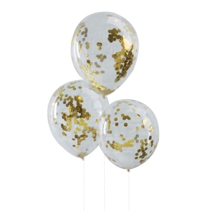 Balões Confetti Dourado