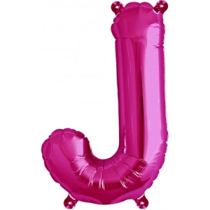 Balão Letra J Rosa 16