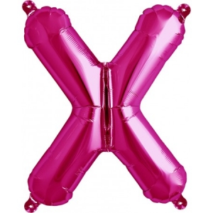 Balão Letra X Rosa 16