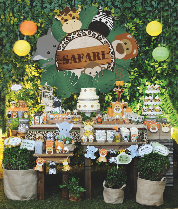 Kit Lembrancinha Safari Kit Lembrancinha Safari
