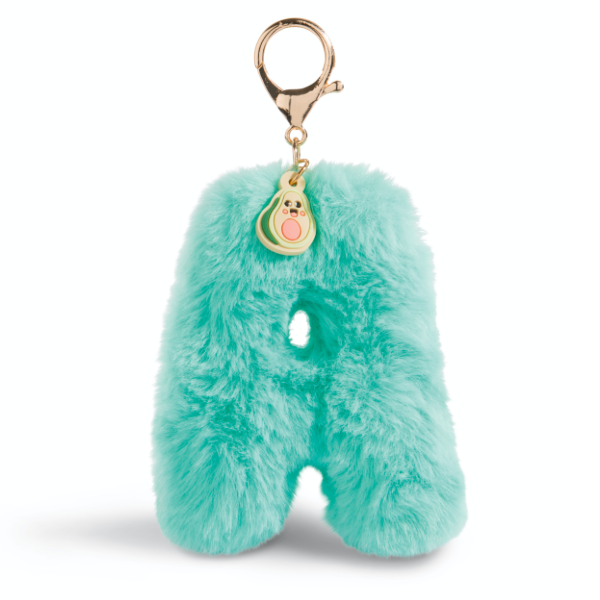 Porta-Chaves Letra Peluche A