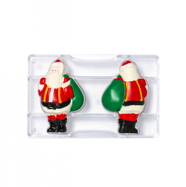 Molde Pai Natal 9,9cm x 15cm Molde Pai Natal 9,9cm x 15cm