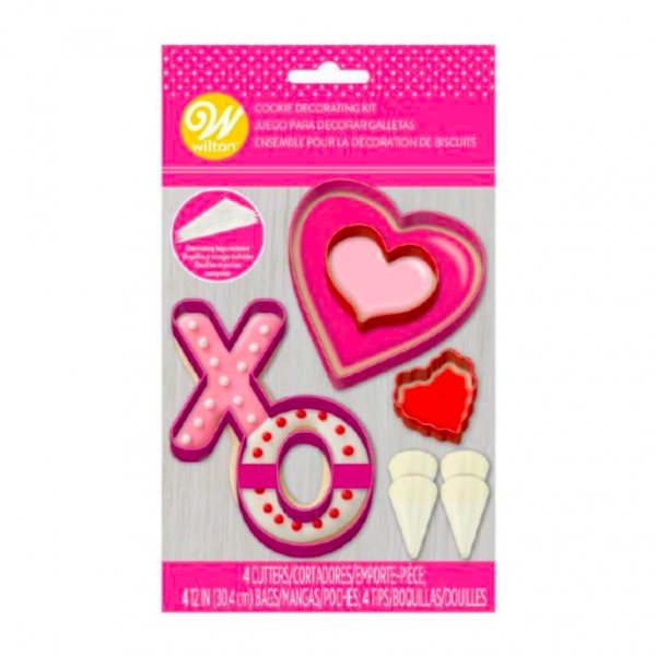 Kit Decoração Bolachas São Valentim