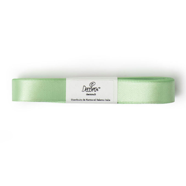 Fita de Cetim 15mm x 5m Verde Claro Fita de Cetim 15mm x 5m Verde Claro