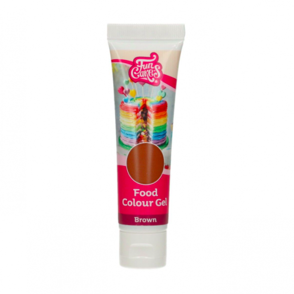 Corante FunColours Gel 30g Castanho