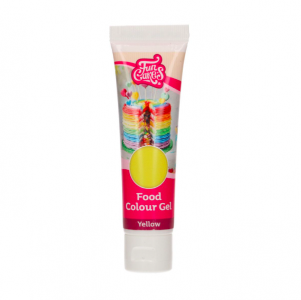 Corante FunColours Gel 30g Amarelo 