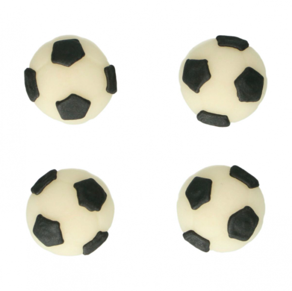 8 Decorações de Açúcar Futebol 8 Decorações de Açúcar Futebol