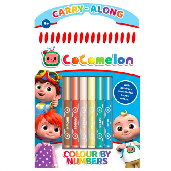 Kit Colorir com Números Cocomelon