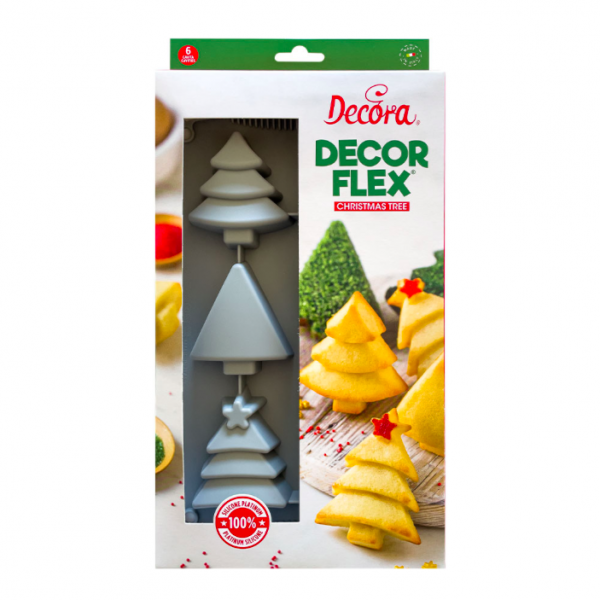 Molde de Silicone Árvores de Natal Molde de Silicone Árvores de Natal