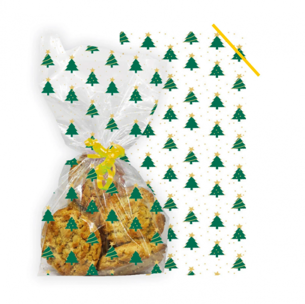 Sacos Celofane Árvores de Natal Sacos Celofane Árvores de Natal
