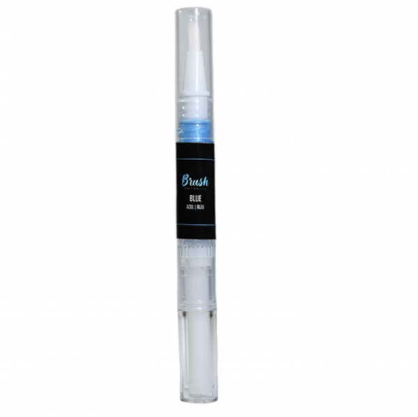 Caneta de Tinta Comestível Azul Metalizado