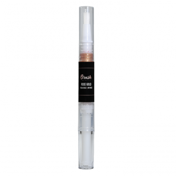 Caneta de Tinta Comestível Rose Gold Metalizado