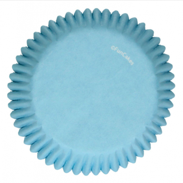 48 Formas para Cupcake Azul Claro