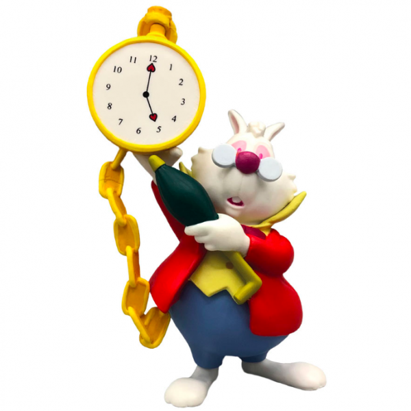 Figura Coelho Branco - Alice no País das Maravilhas Figura Coelho Branco - Alice no País das Maravilhas