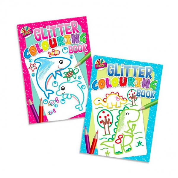 Livro para Colorir com Glitter