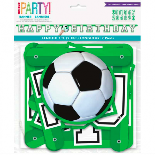 Faixa Happy Birthday Futebol Faixa Happy Birthday Futebol
