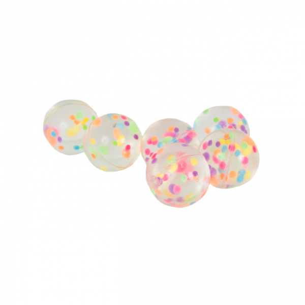 8 Bolas Saltitonas com Confetti