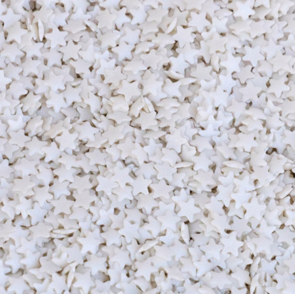 Sprinkles Estrelas Médias Branca 55g