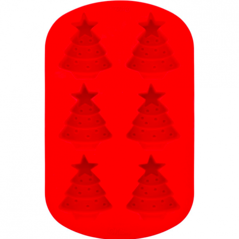 Molde de Silicone Árvores de Natal