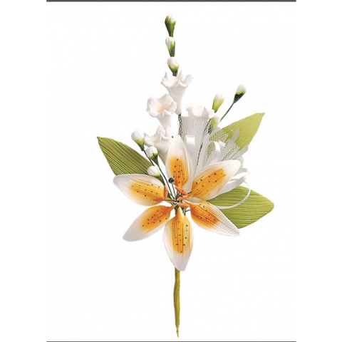 6 Ramos de Flores em Açúcar Sortidas
