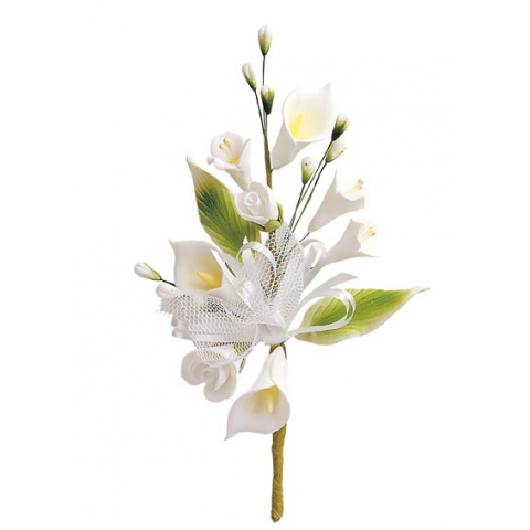 6 Ramos de Flores em Açúcar Sortidas