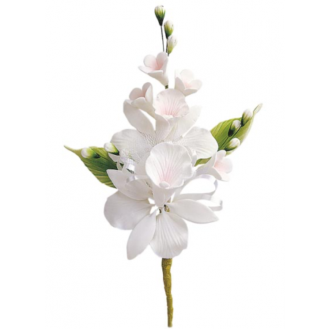 6 Ramos de Flores em Açúcar Sortidas