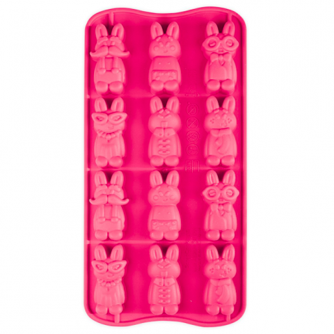 Molde Silicone Coelhos