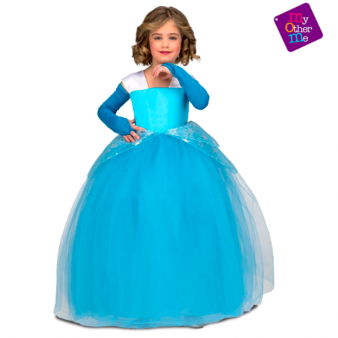 Fato Princesa Tutu Azul 5-6 Anos