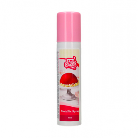 Spray Comestível Vermelho 100ml
