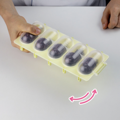 Chocalho para Confeitos Amarelo