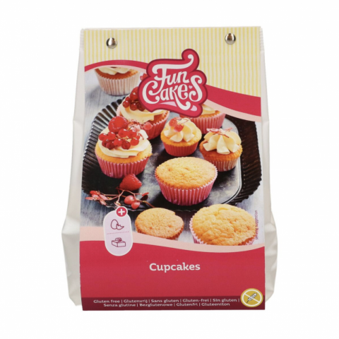 Preparado para Cupcakes SEM GLÚTEN - 500g
