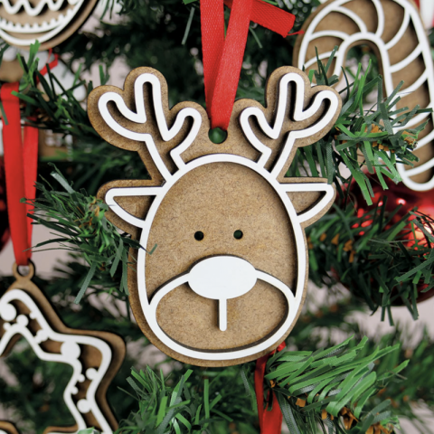 Ornamento de Natal Rena