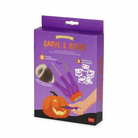 Kit de Escultura para Abóbora de Halloween
