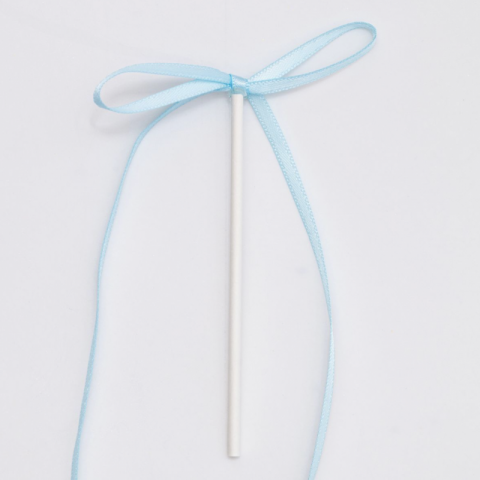 8 Toppers Laço Azul