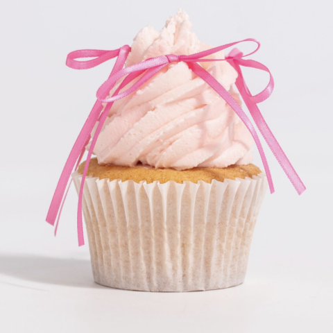 8 Toppers Laço Rosa