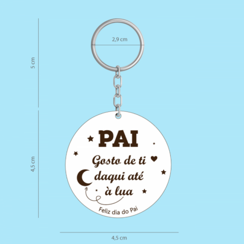 Porta-Chaves Gosto de Ti 