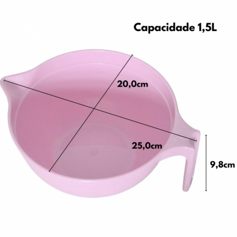 Panelinha Max Multiusos Rosa Candy com Tampa