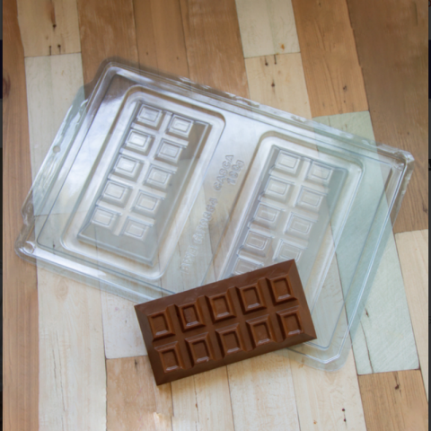 Forma Especial 3 Partes - Barra de Chocolate Especial