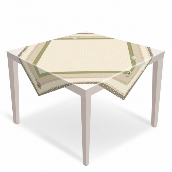 5 Toalhas de Mesa de Convidados Sonho de Carneirinhos