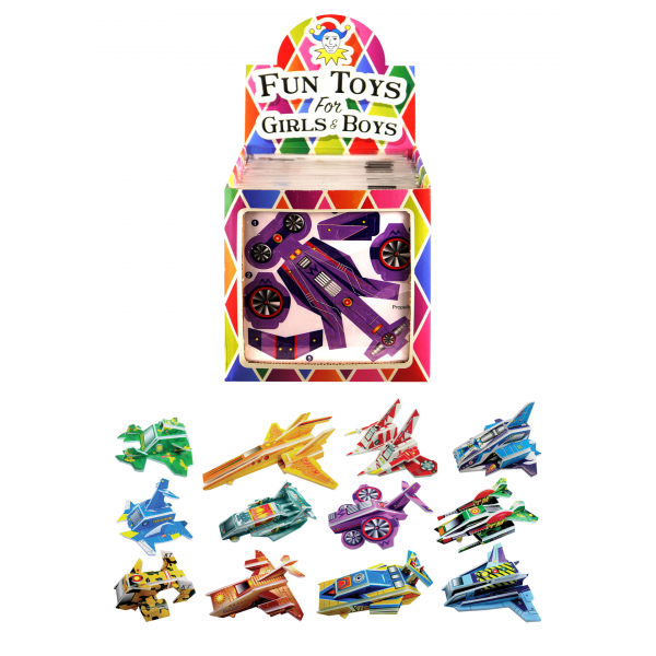 Brinde Mini Puzzle 3D Naves